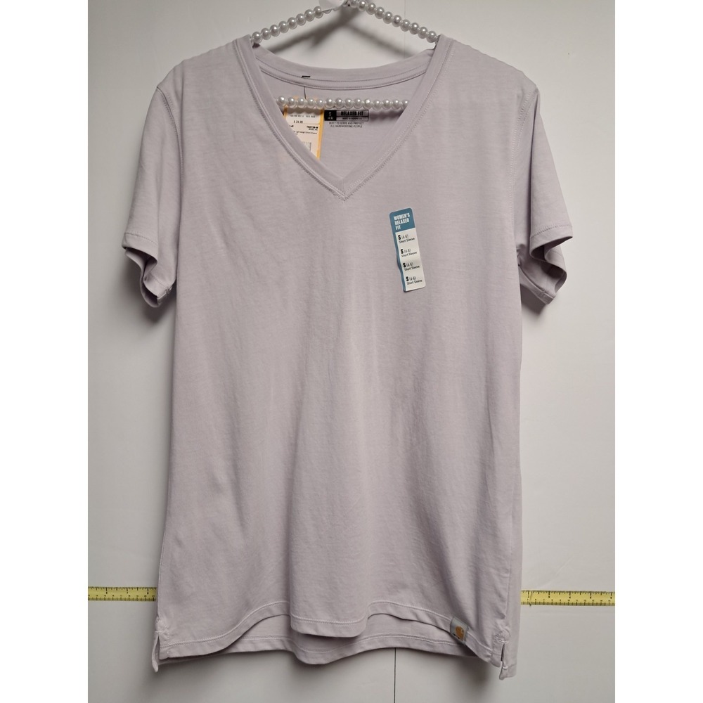 Carhartt Womens Small Light‎ Purple NWT Tee Shirt